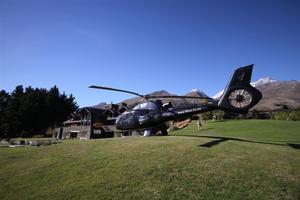 Over The Top Helicopter at Blanket Bay